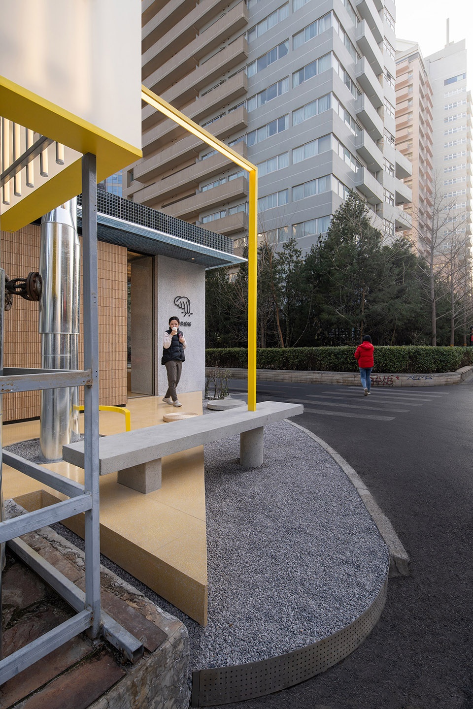 tea pavilion by bufen atelier
