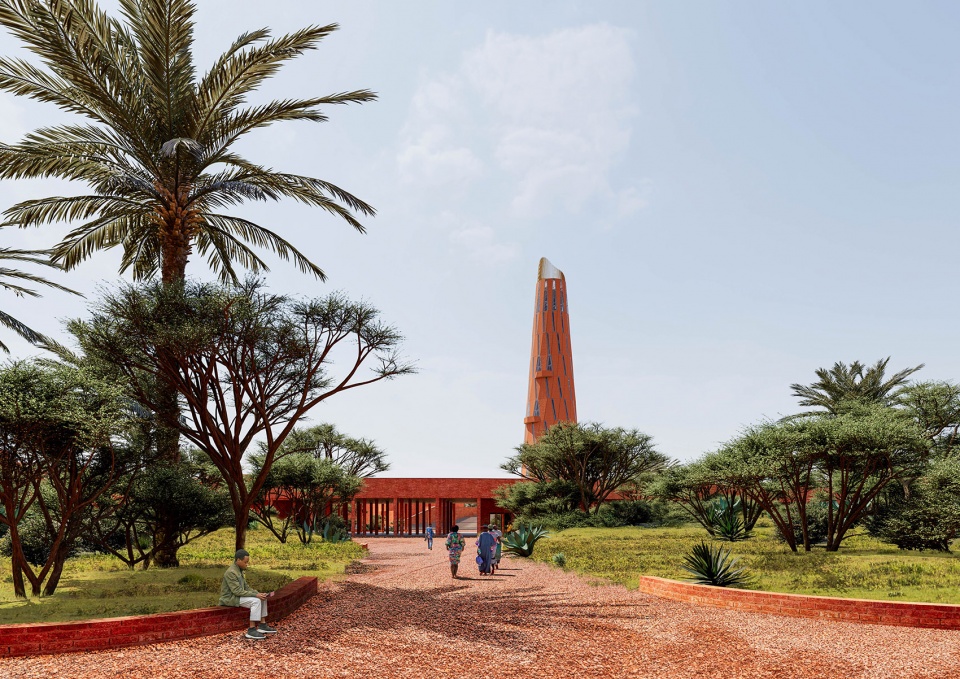 thomas sankara mausoleum by kere architecture