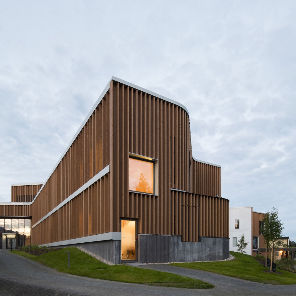 lapland central hospital extension by verstas architects