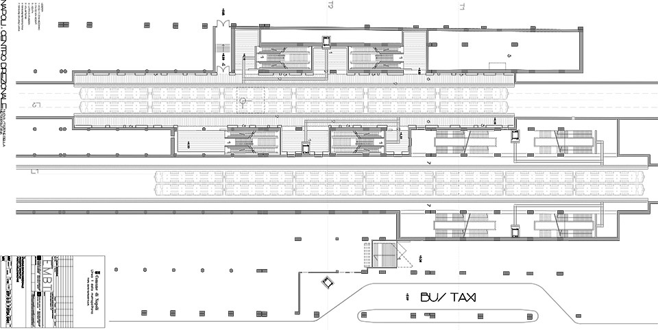 naples underground central station centro direzionale by embt