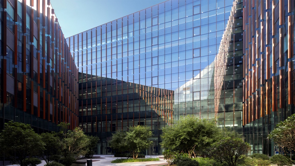 the qingdao inspur big data center by biad malong architects