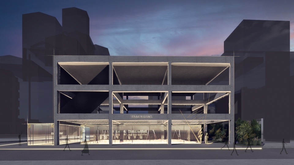 Tamburins Seongsu Flagship Store Lighting Design EONSLD