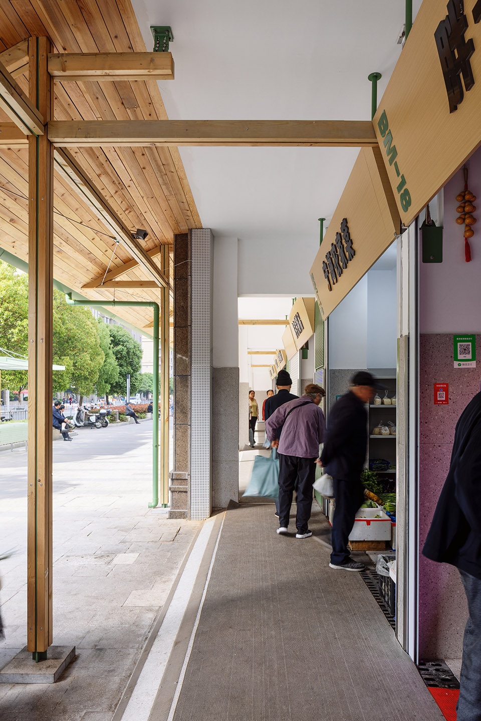 breeze market by displacement architectural design