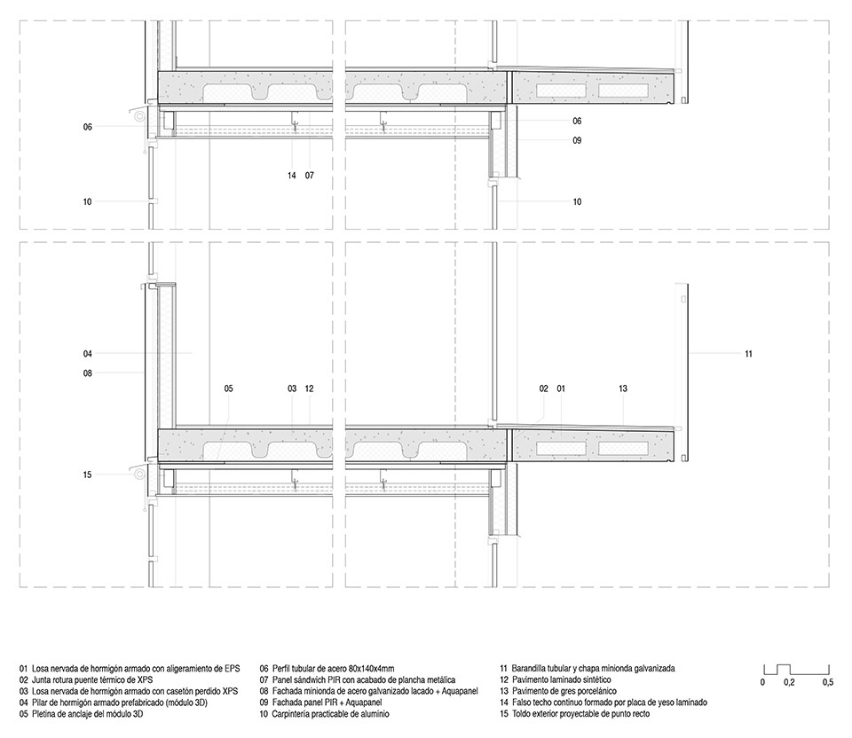 industrialised social housing units in barcelona by vivas arquitectos exe arquitectura