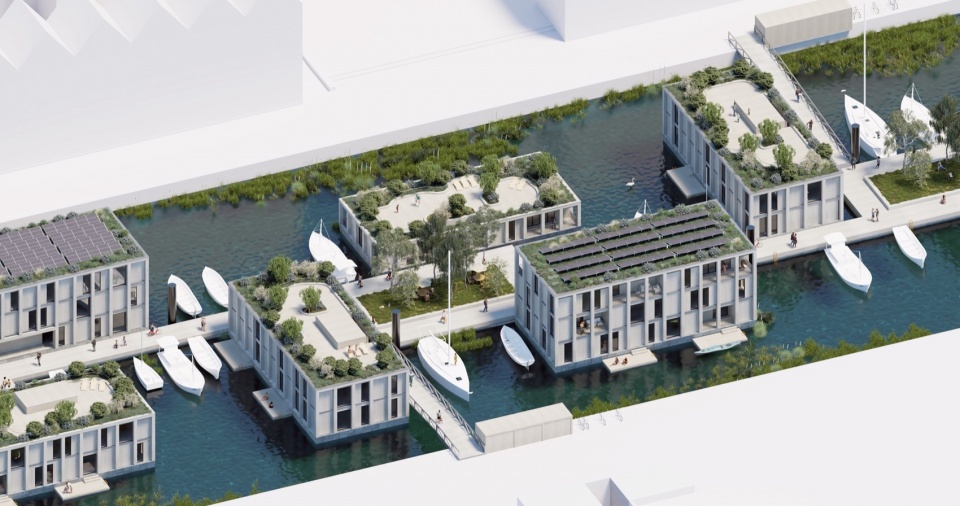 largest floating housing MAST