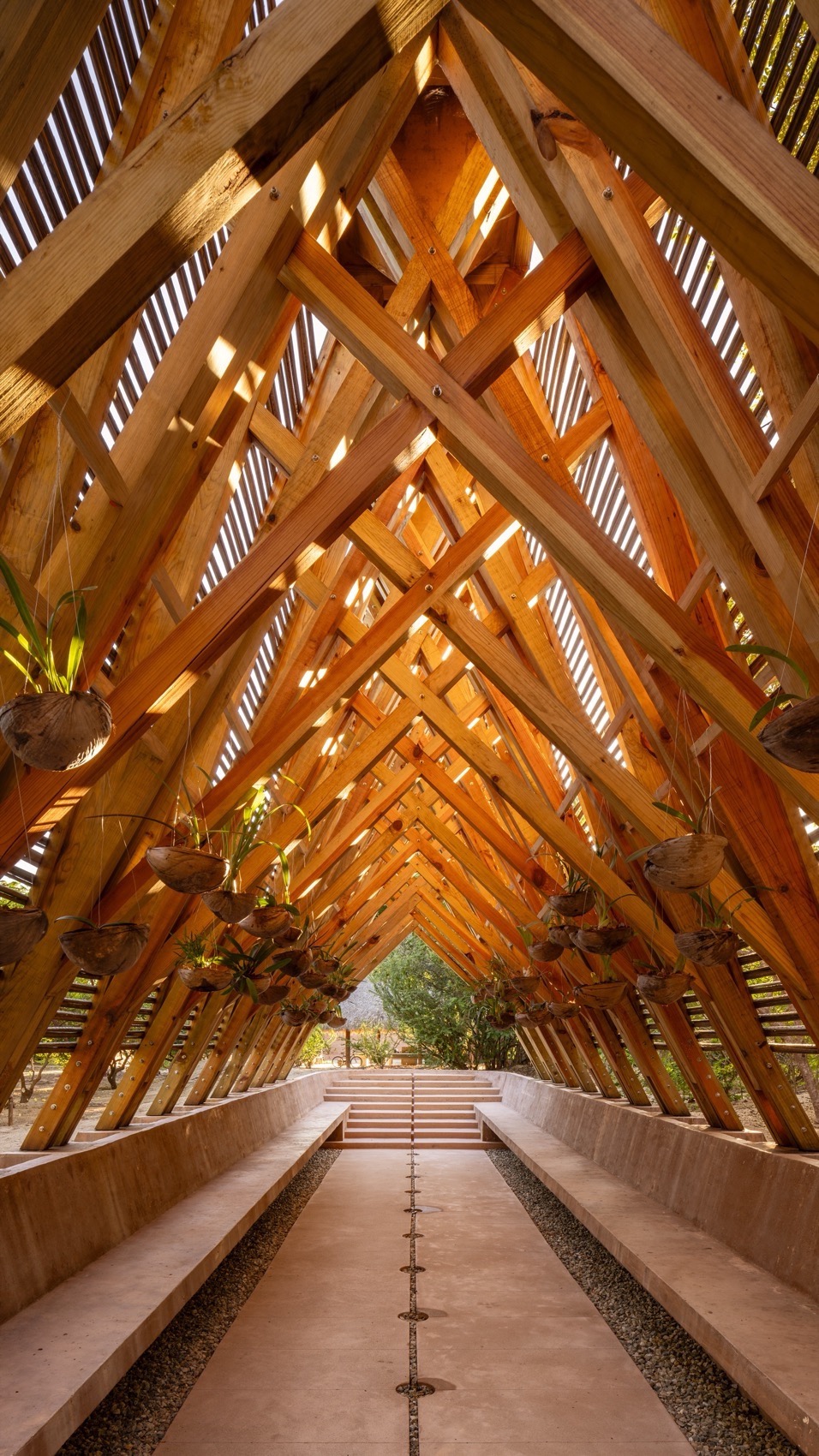 Orchid Pavilion for Casa Wabi by CCA Bernardo Quinzanos