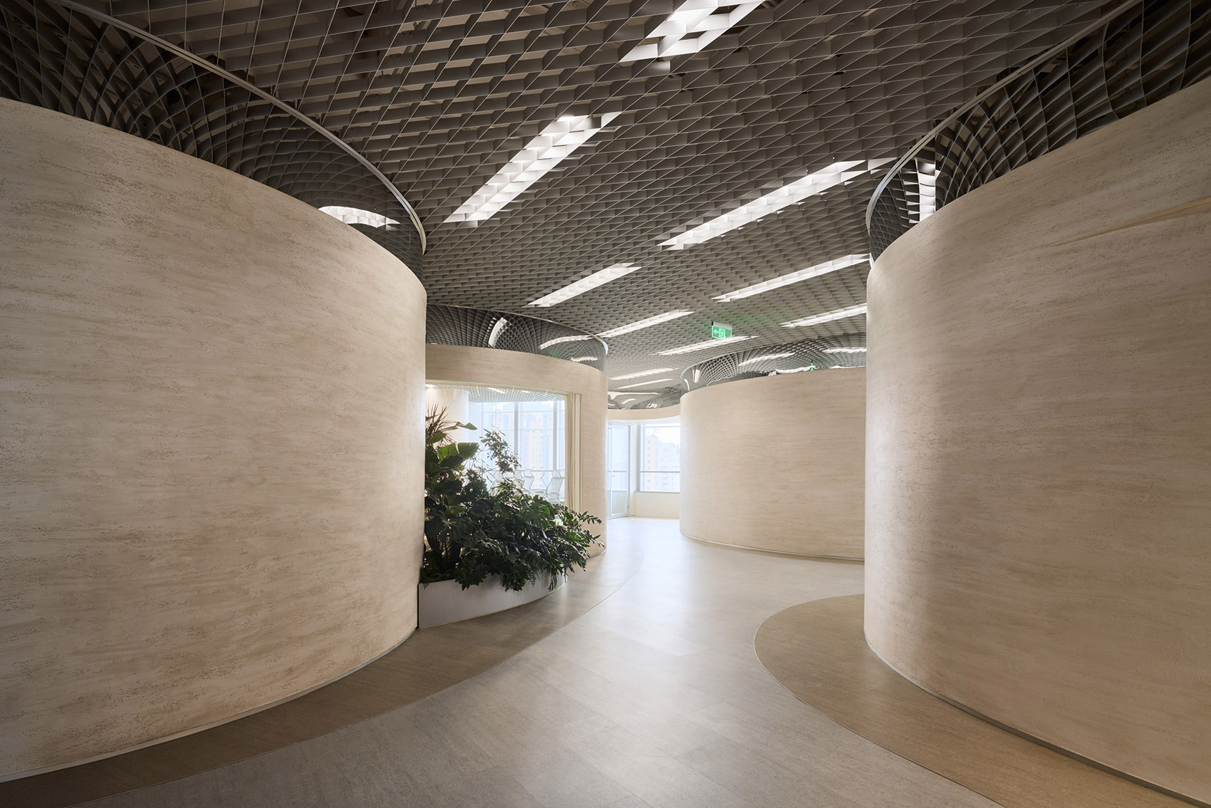Interior design for an asset management company in Lujiazui, Shanghai ...