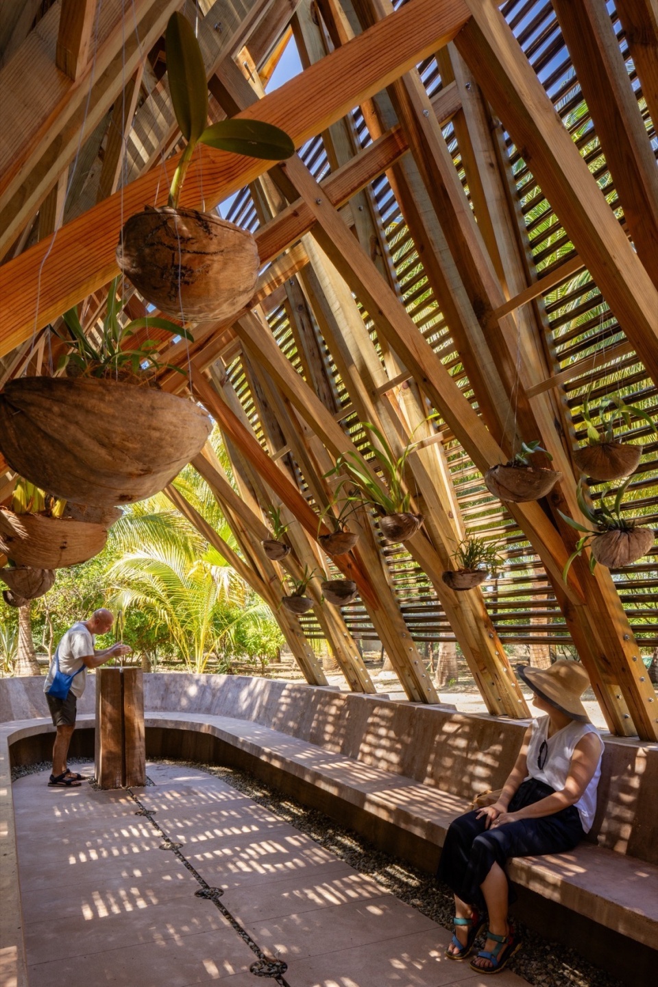 Orchid Pavilion for Casa Wabi by CCA Bernardo Quinzanos