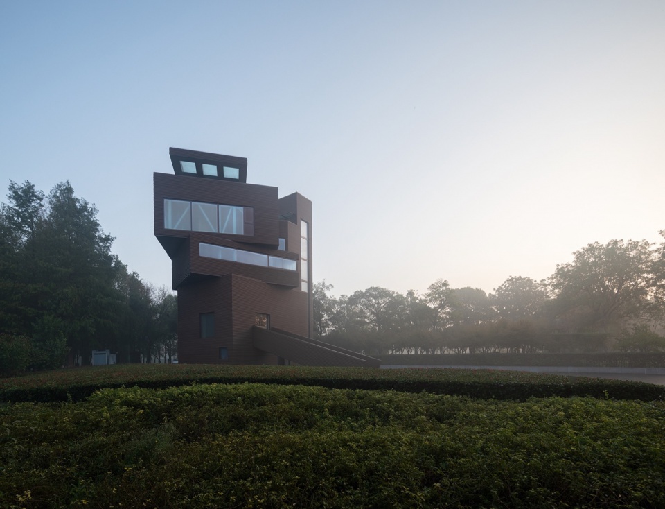 Xilu Garden Observation Tower by atelier mearc