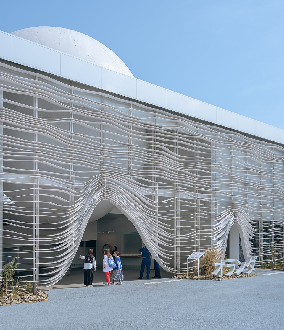 the netherlands pavilion by rau architects