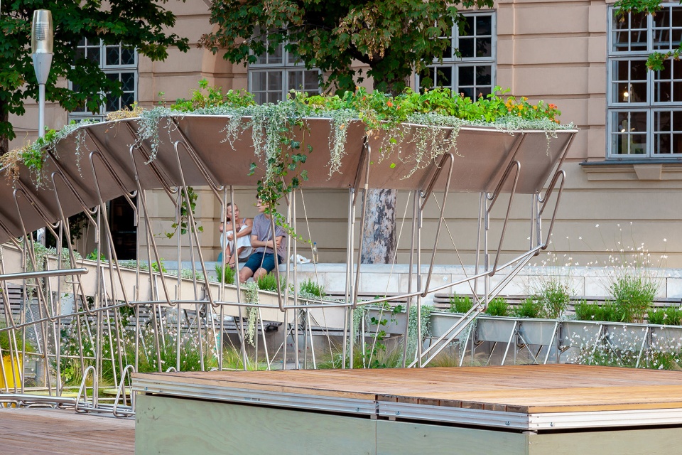 urban green island by openfields