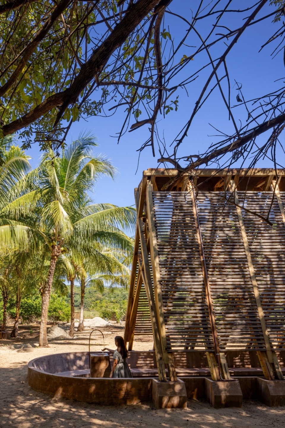 Orchid Pavilion for Casa Wabi by CCA Bernardo Quinzanos