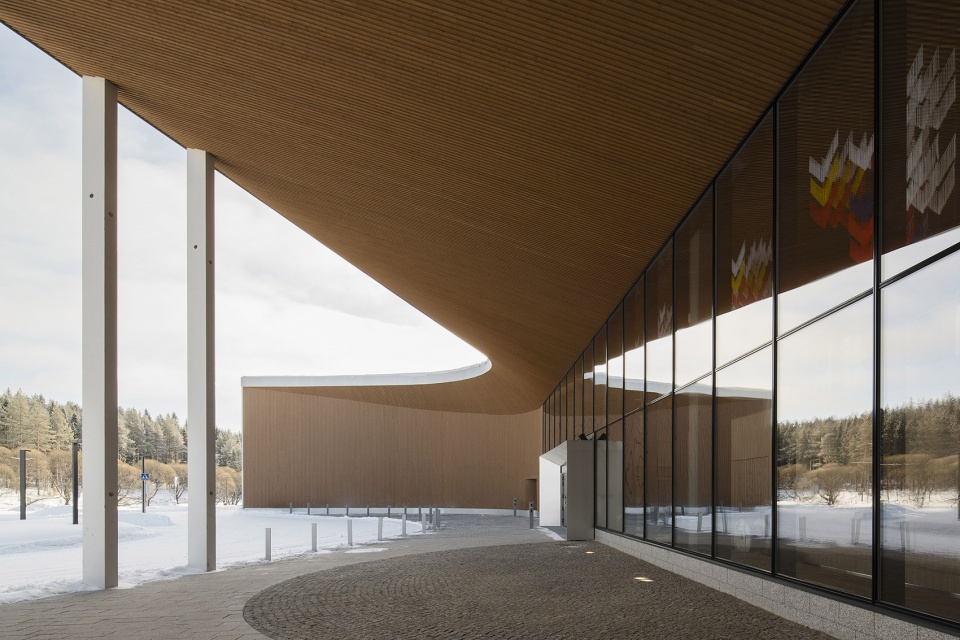 lapland central hospital extension by verstas architects