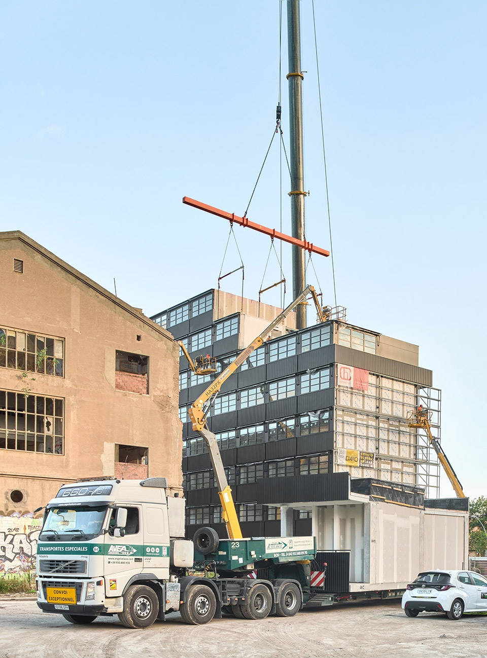 industrialised social housing units in barcelona by vivas arquitectos exe arquitectura