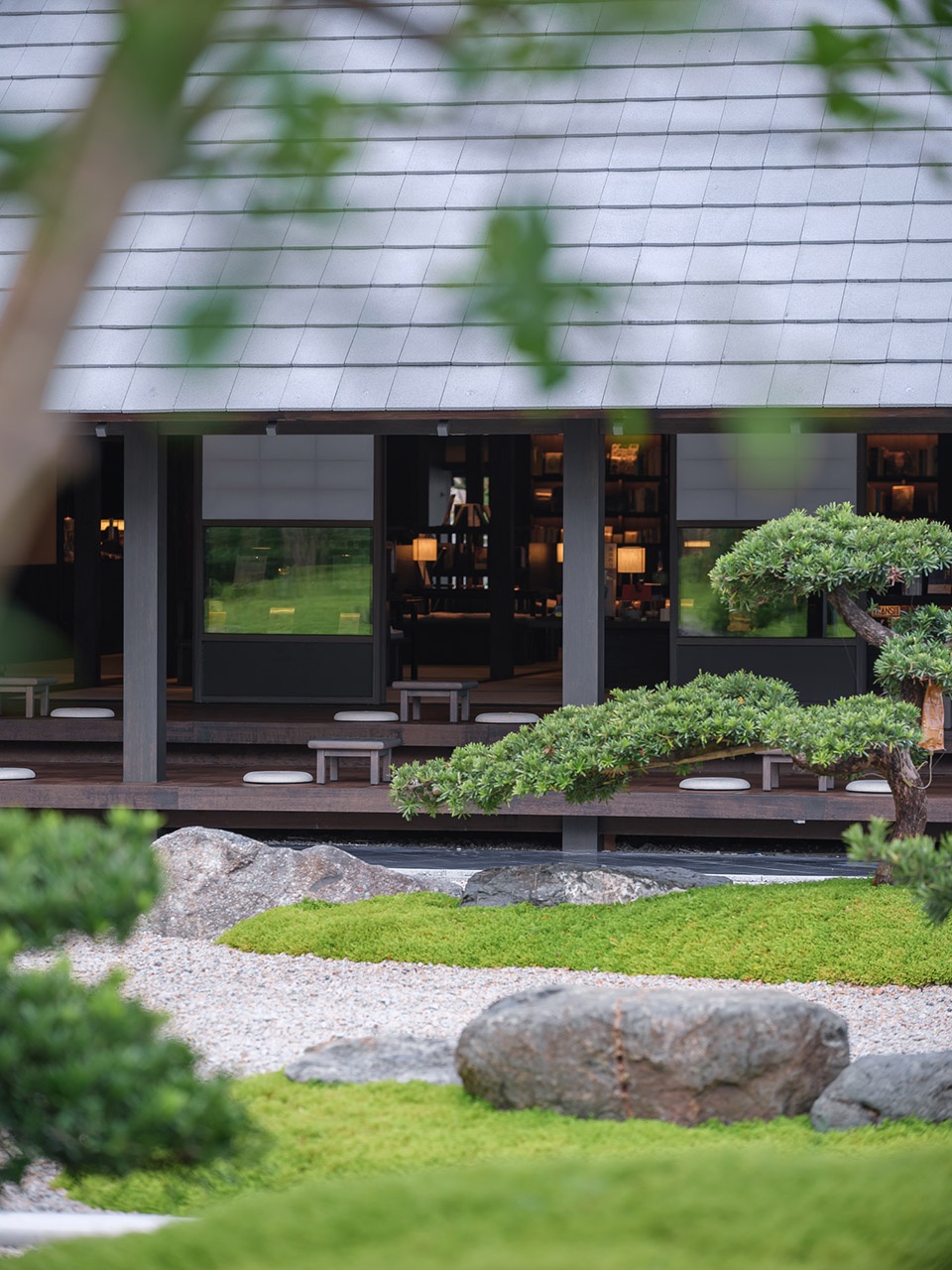 sanya aranya courtyard of ninefold mountains by yoshiki toda landscape