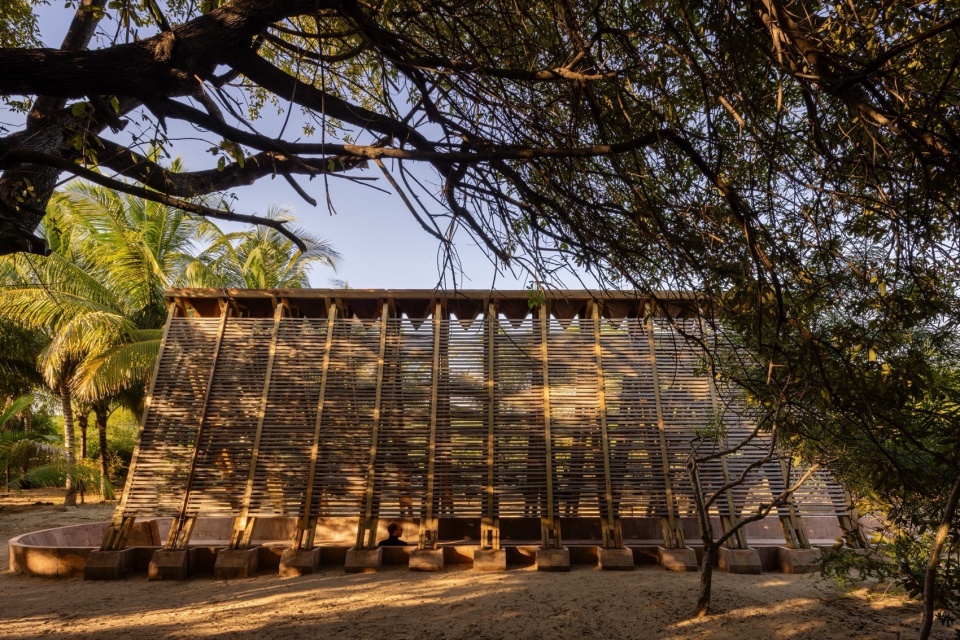 Orchid Pavilion for Casa Wabi by CCA Bernardo Quinzanos