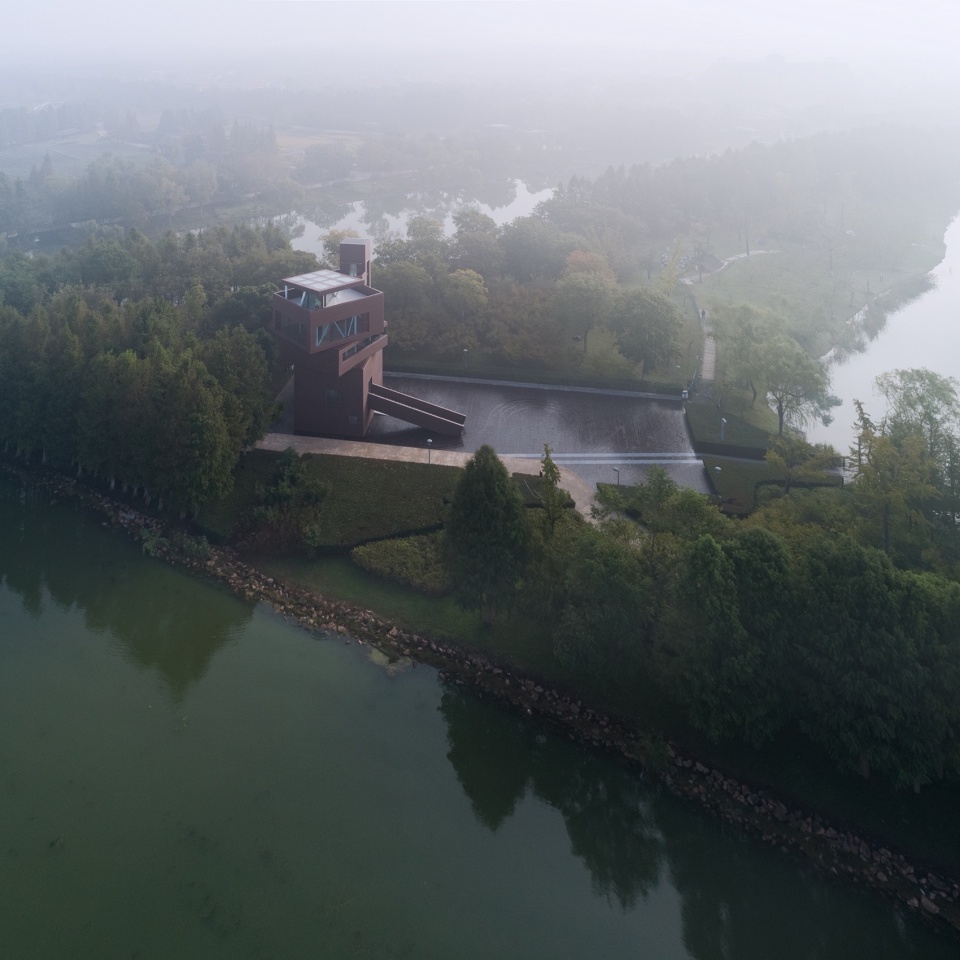 Xilu Garden Observation Tower by atelier mearc