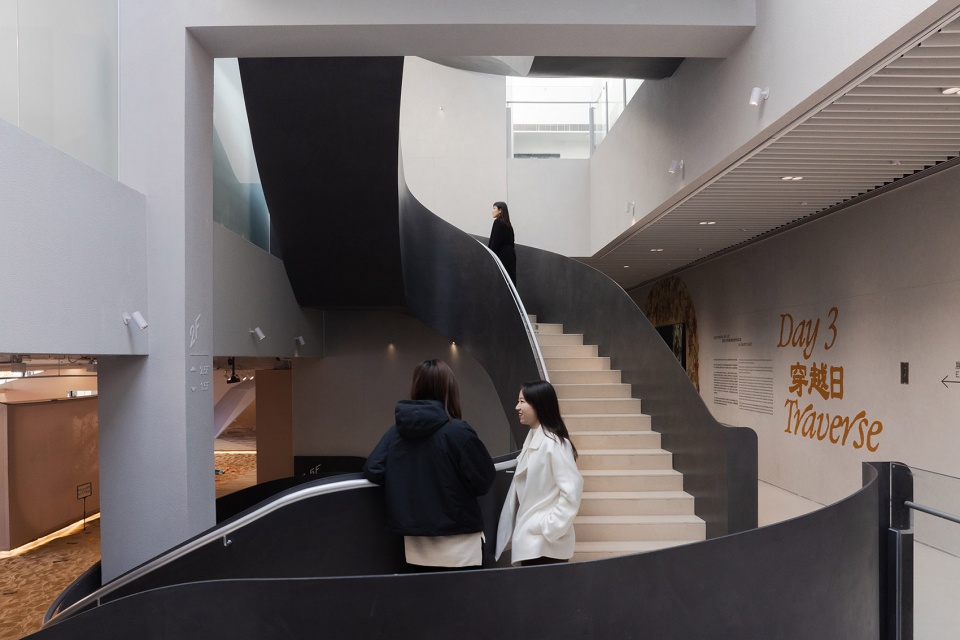 lafayette culture center renovation by they architects