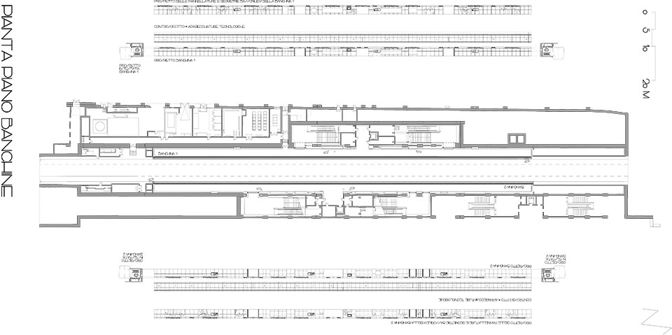 naples underground central station centro direzionale by embt