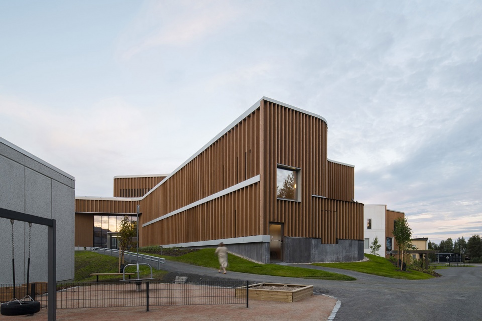 lapland central hospital extension by verstas architects