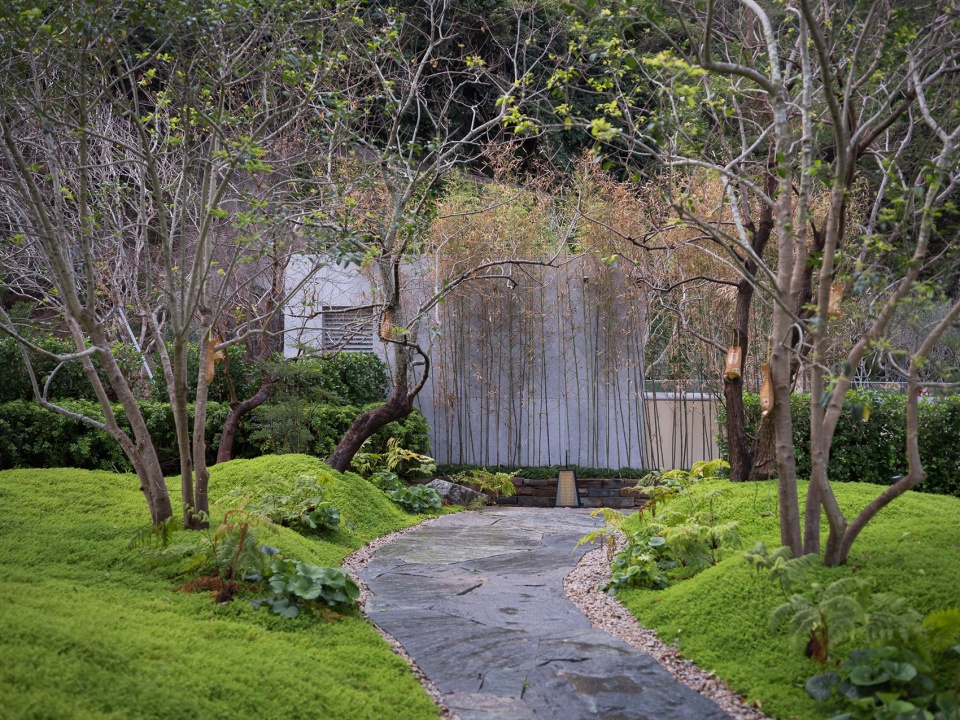 sanya aranya courtyard of ninefold mountains by yoshiki toda landscape