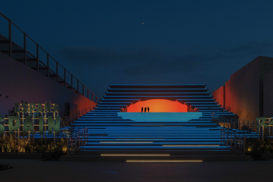 the spanish pavilion in expo osaka 2025 by extudio enorme studio and smart green design