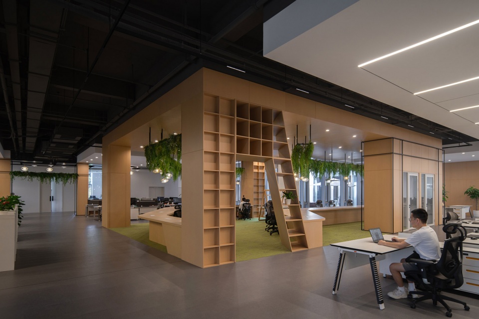 shenhao technology headquarters office by yuzo design