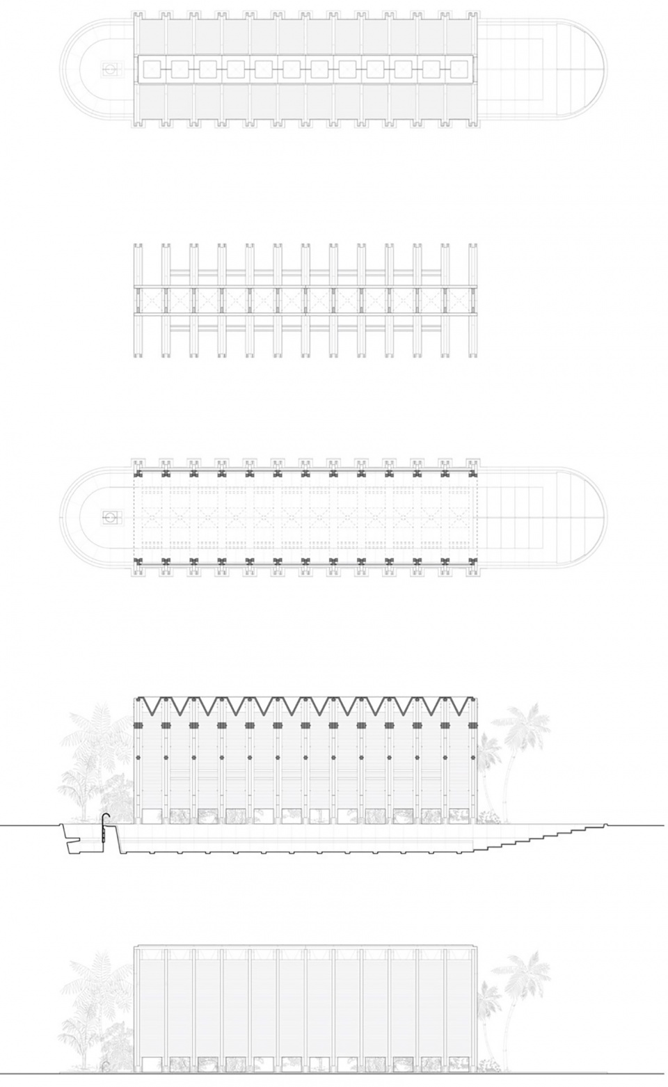 Orchid Pavilion for Casa Wabi by CCA Bernardo Quinzanos