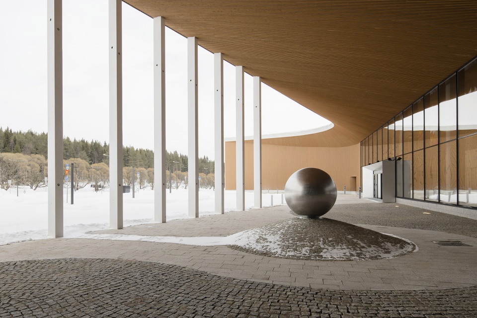lapland central hospital extension by verstas architects