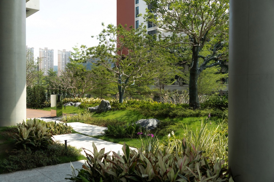 shenzhen longhua design headquarters landscape by elandscript sutpc