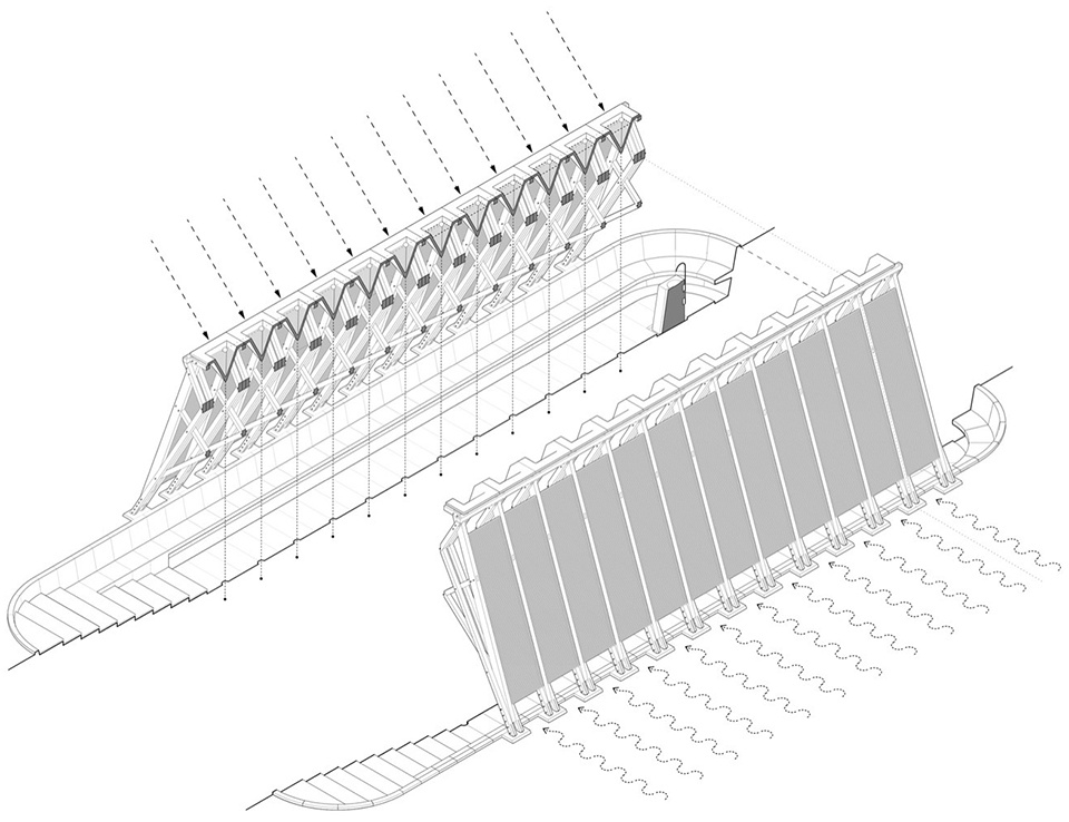 Orchid Pavilion for Casa Wabi by CCA Bernardo Quinzanos