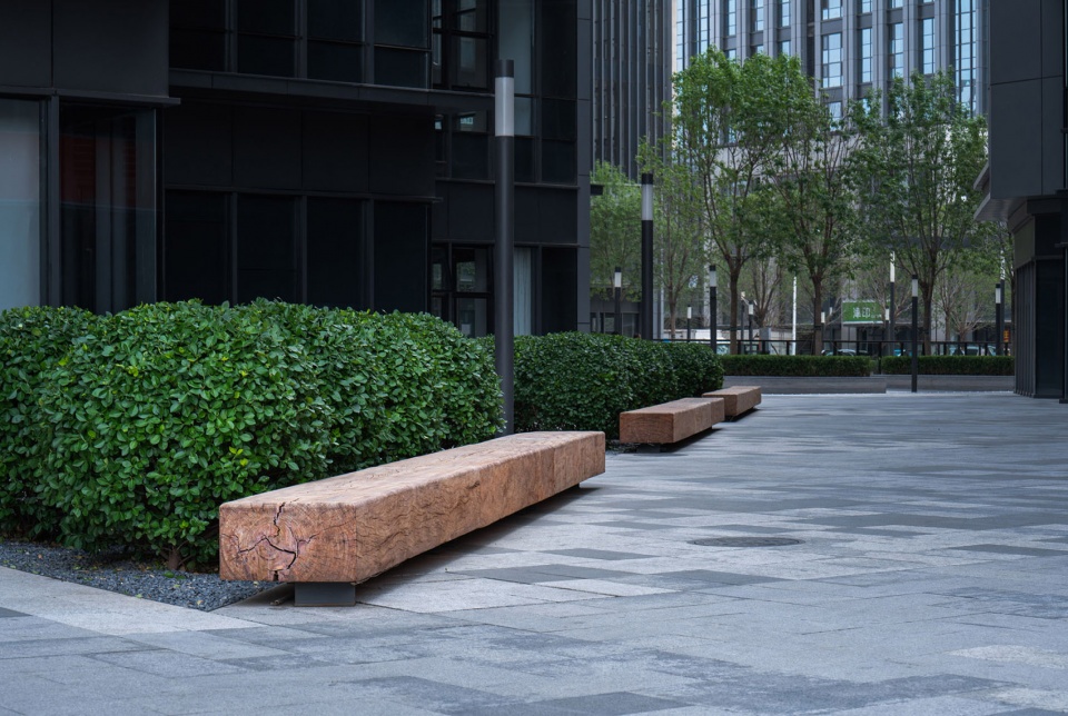 rongchuang office tower plaza by ballistic architecture machine bam