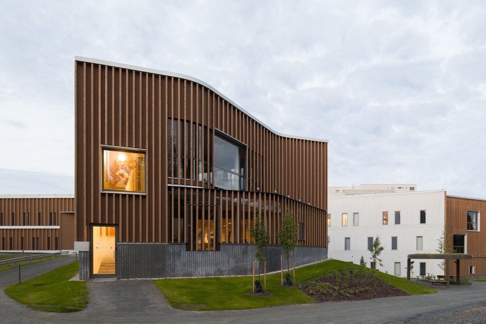 lapland central hospital extension by verstas architects