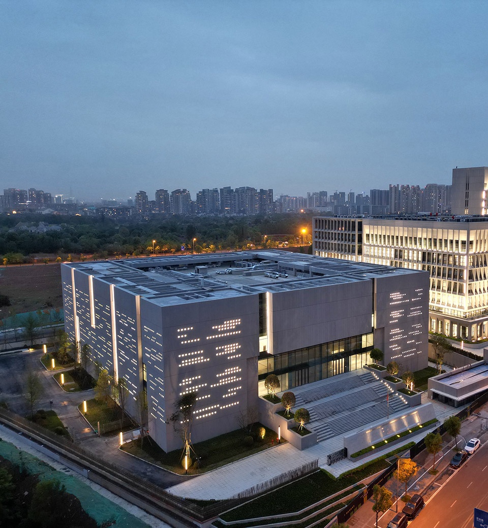 tianfu new area courthouse by cswadi
