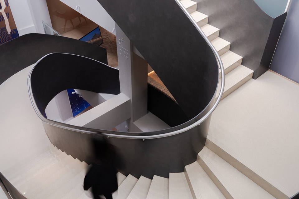 lafayette culture center renovation by they architects