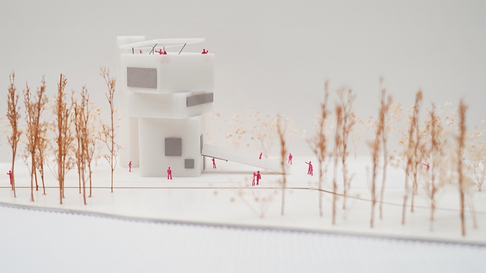 Xilu Garden Observation Tower by atelier mearc