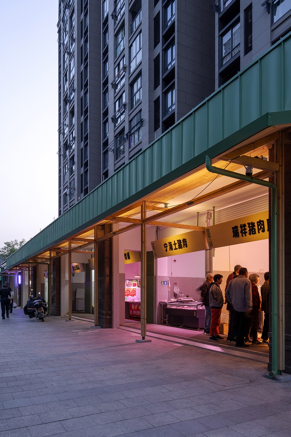 breeze market by displacement architectural design