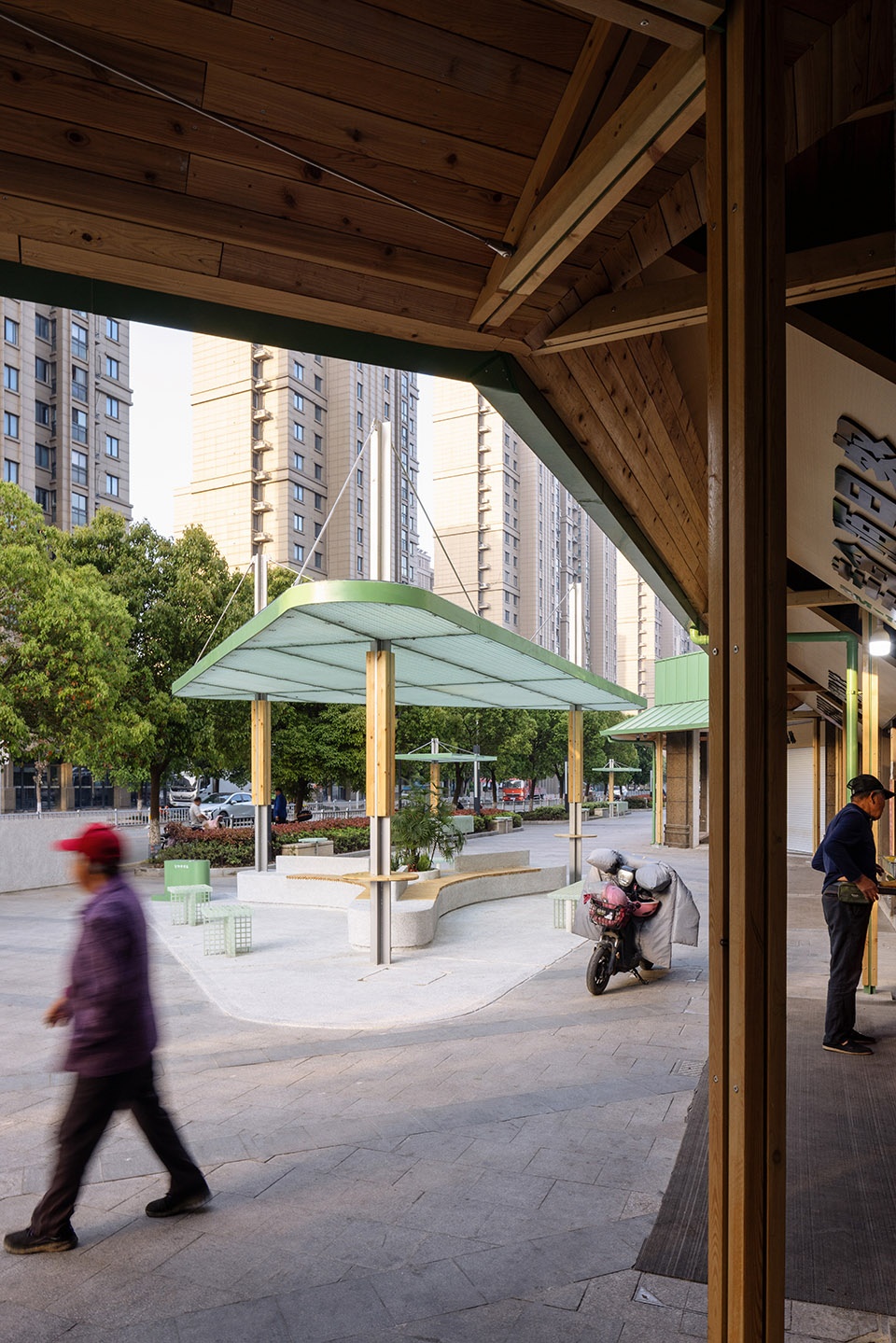 breeze market by displacement architectural design