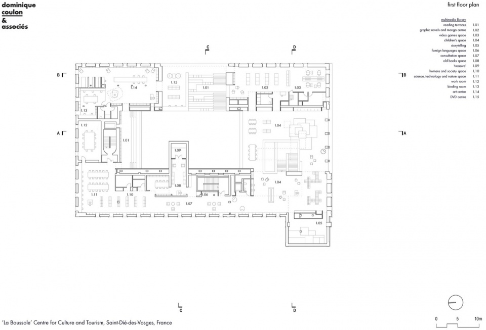 La Boussole Centre for Culture and Tourism by Dominique Coulon and Associes