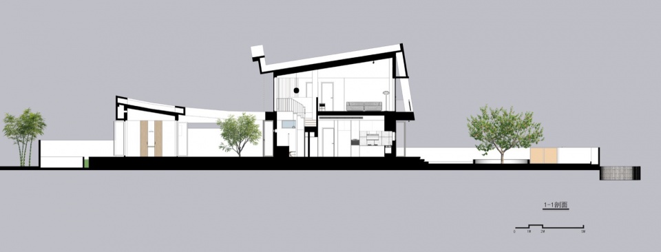 Q house by Yuanxiuwan Architect Associates