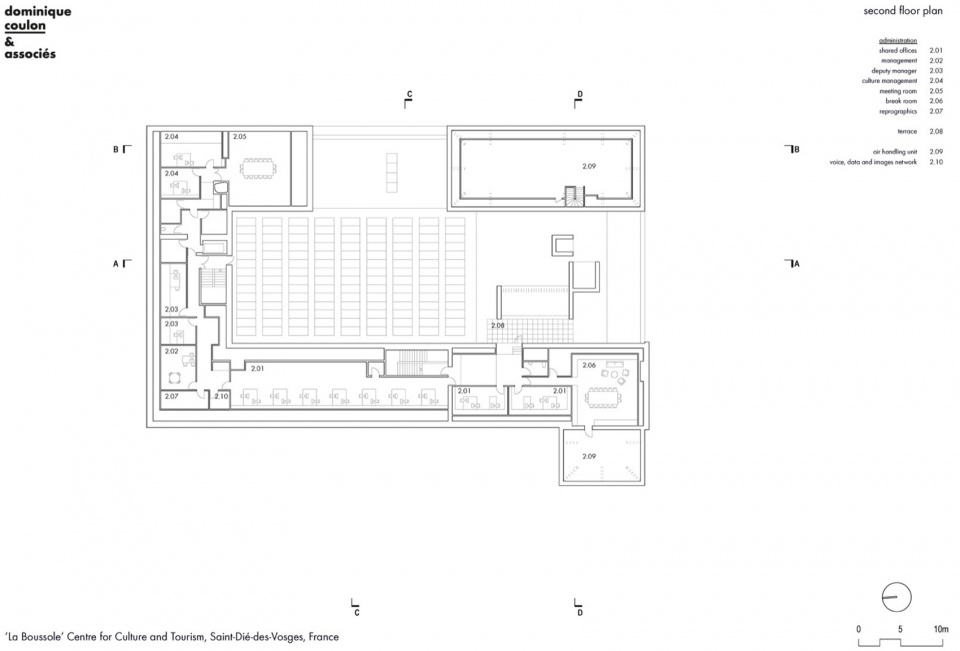 La Boussole Centre for Culture and Tourism by Dominique Coulon and Associes