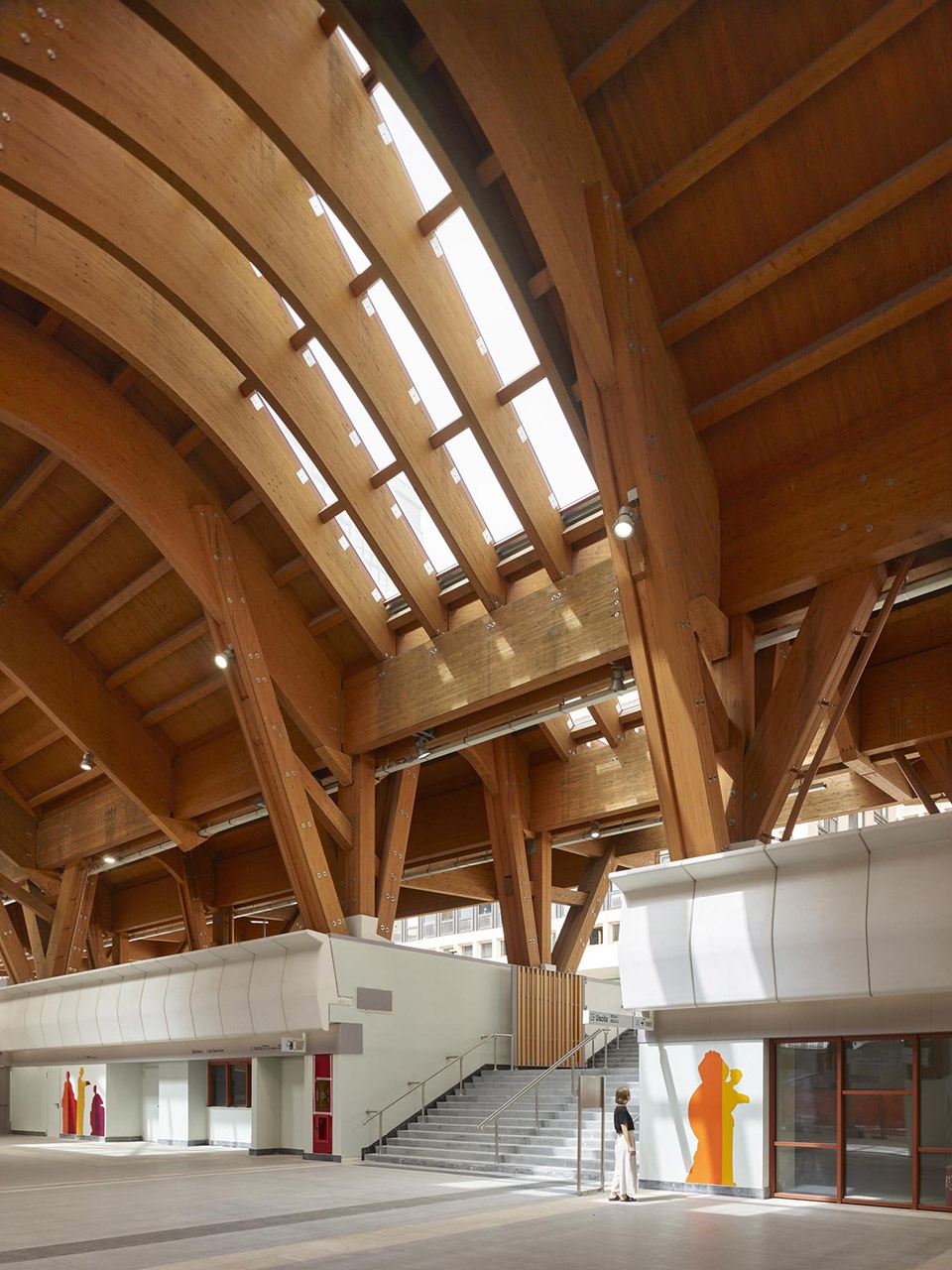 naples underground central station centro direzionale by embt