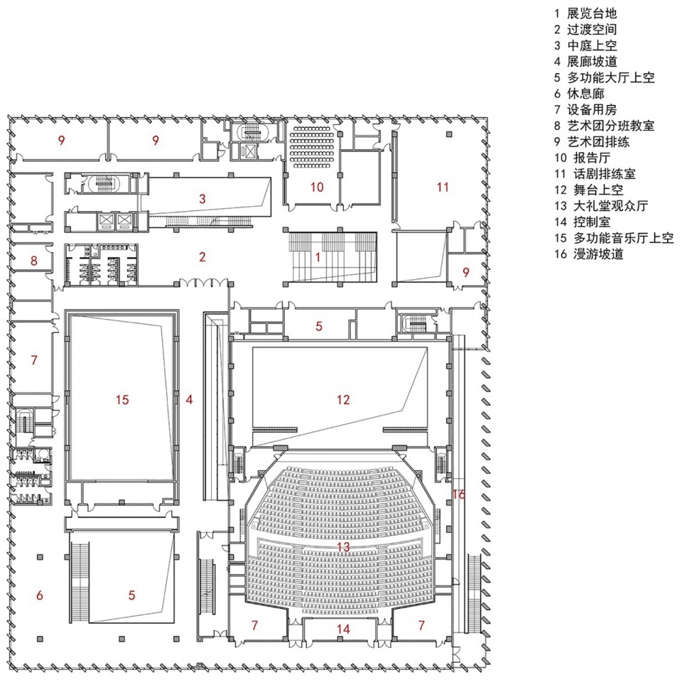 Yijia Building of Tongji University Students Activity Center in Jiading Campus by ongji Architectural Design Group Co. Ltd ATELIER LPLUS