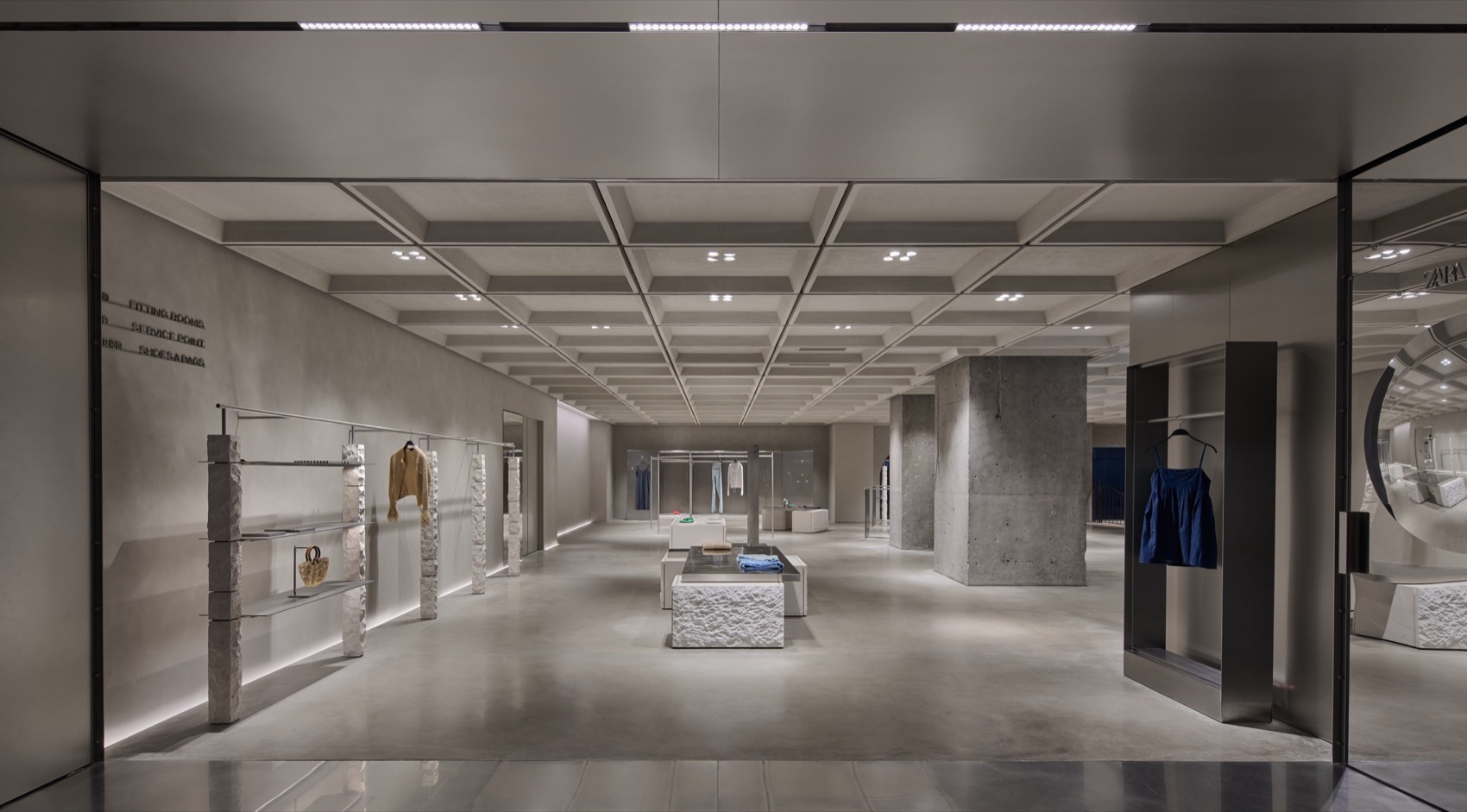ZARA Nanjing Xinjiekou Flagship Store by AIM Architecture - 谷德设计网