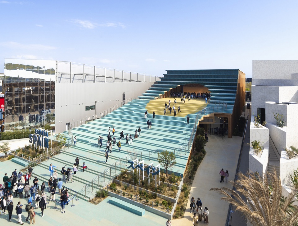 the spanish pavilion in expo osaka 2025 by extudio enorme studio and smart green design