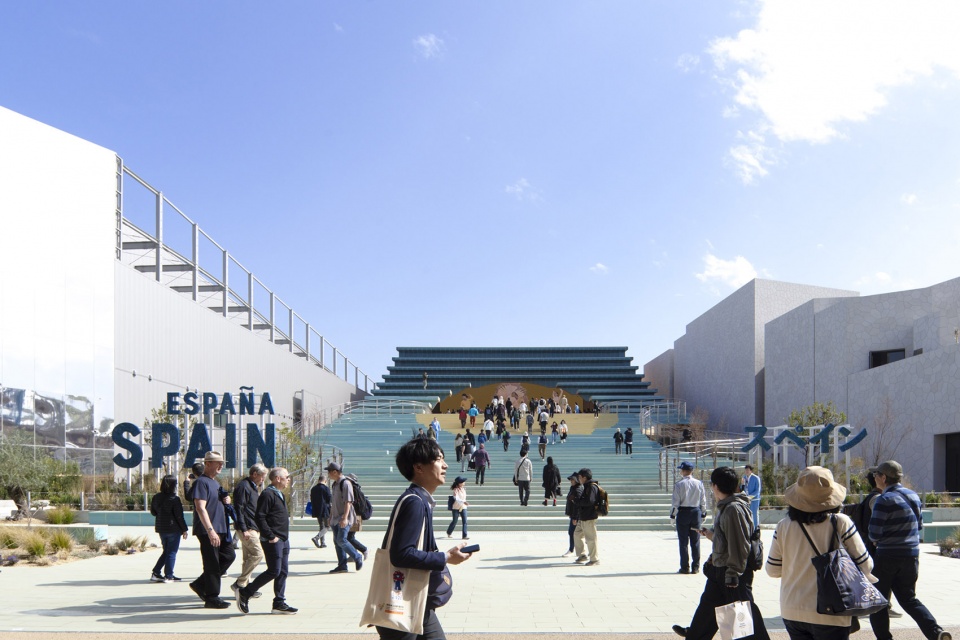 the spanish pavilion in expo osaka 2025 by extudio enorme studio and smart green design