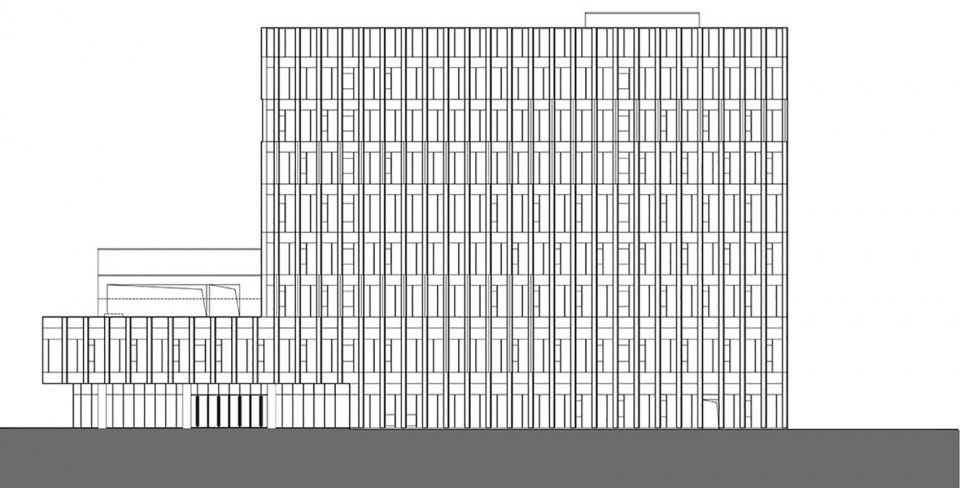 Yijia Building of Tongji University Students Activity Center in Jiading Campus by ongji Architectural Design Group Co. Ltd ATELIER LPLUS