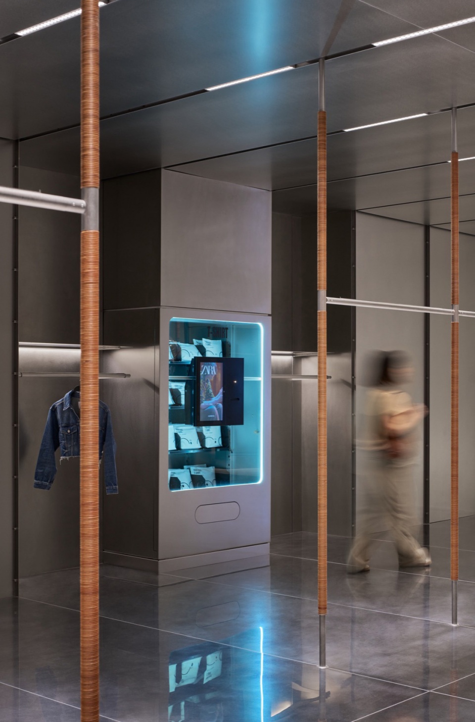 ZARA Nanjing Xinjiekou Flagship Store by AIM Architecture efo