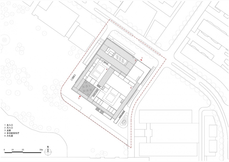 Yijia Building of Tongji University Students Activity Center in Jiading Campus by ongji Architectural Design Group Co. Ltd ATELIER LPLUS