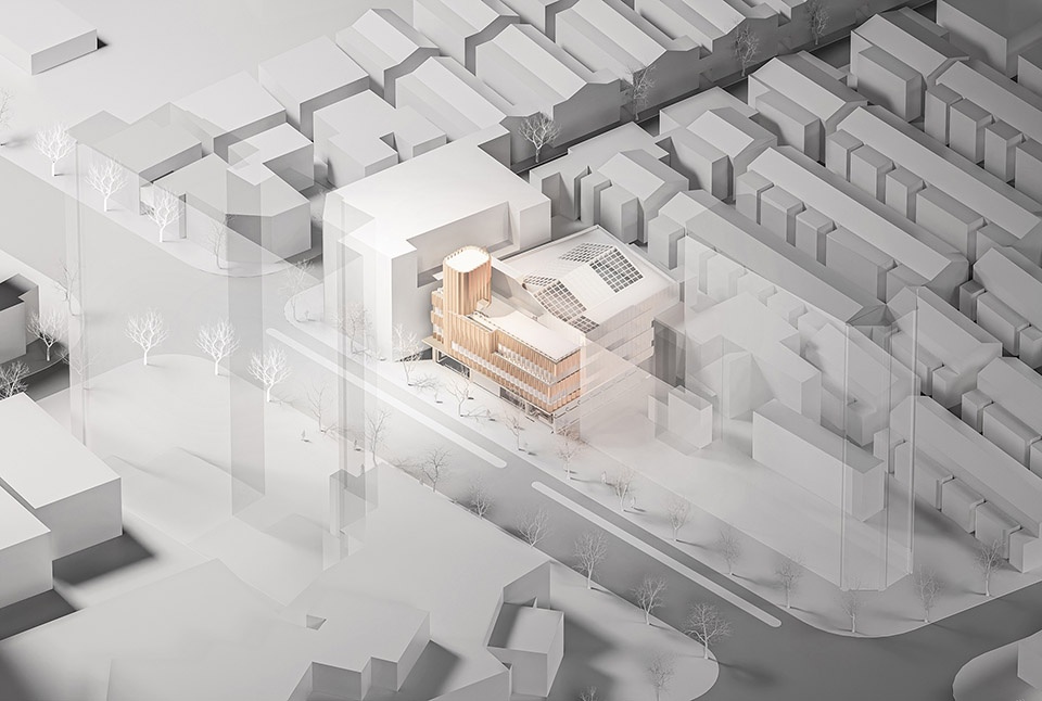 lafayette culture center renovation by they architects